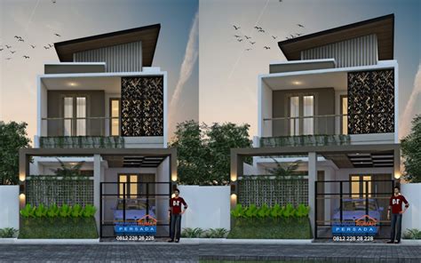 Nah itulah informasi terbaru dan terlengkap mengenai 14 denah rumah minimalis 2 lantai modern sederhana 2020 yang banyak disenangi dan diterapkan di indonesia. Desain Rumah 6 x 15 M2 2 Lantai Bergaya Modern Tropis ...