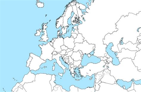 Europe Map Quiz Countries Regions Diagram Quizlet