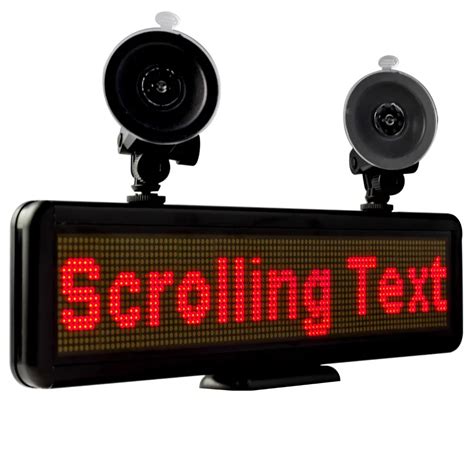 Leadleds Scrolling Message Display Board Easily Programmed