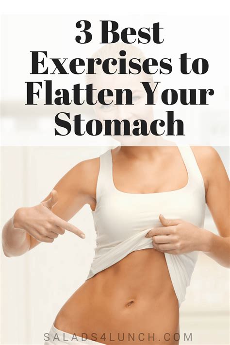 3 Best Exercises To Flatten Your Stomach Salads For Lunch