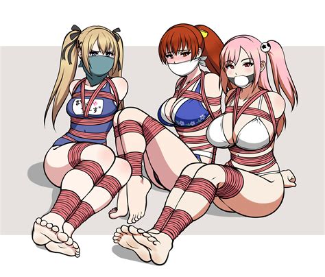 Kasumi Marie Rose And Honoka Dead Or Alive And 1 More Drawn By Jam