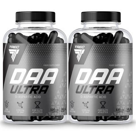 Trec Nutrition Daa Ultra 2 Pack Testosterone Booster Testo Modulator Sex Drive Ebay