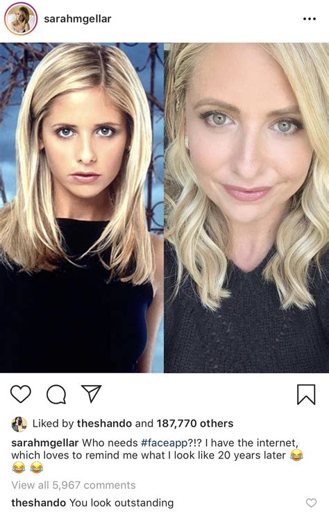 Sarah Michelle Gellar Nose Job Before And After