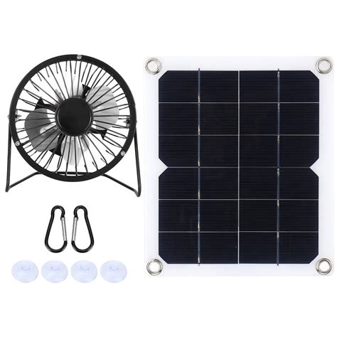 Buy Solar Panel Powered Fan 6v 10w Outdoor Waterproof Solar Powered