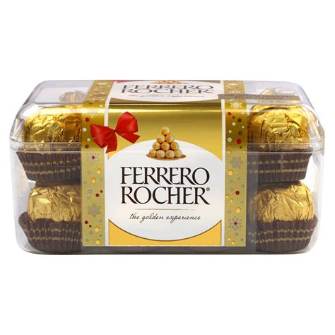 Ferrero Rocher Fine Hazelnut Chocolate Christmas Candy T Box 7 Oz