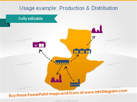 Editable Ppt Maps Panama Guatemala Cuba Central America