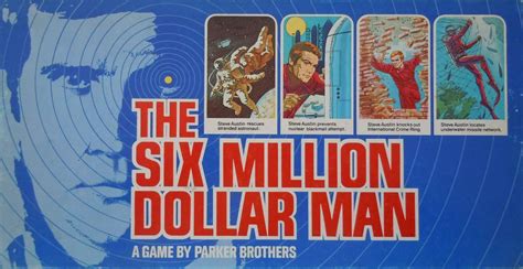 Play Classic Six Million Dollar Man Board Games Free On The Web Borg