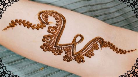 Beautiful Tattoo Mehndi Design Alphabet W Mehndi Design W Tattoo