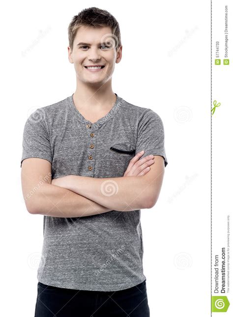I Am Confident In Modeling Stock Image Image Of Smiling Caucasian