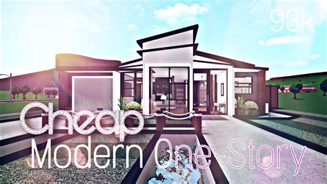 0 Result Images Of Bloxburg Modern House Ideas 1 Story PNG Image