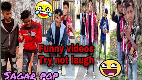 sagar pop instagram reels comedy videos best funny videos try not laugh techno funny youtube