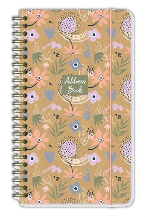 Address Book Floral Plympton Photoshop