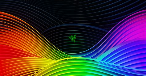 Asus Rog Razer Colorful Neon 4k Abstract Wallpaperlo