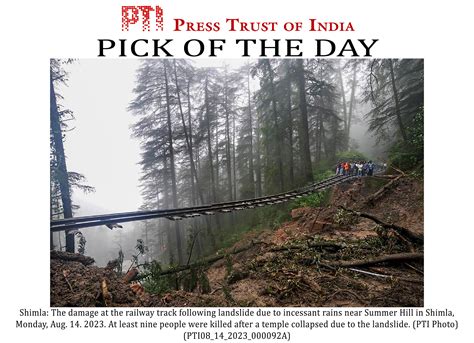 51 Killed In Himachal Rains 14 Of Them In Shimla Landslides