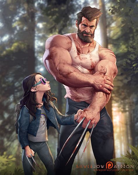 Logan And Laura Patreon Wolverine Marvel Wolverine Marvel Dc Comics