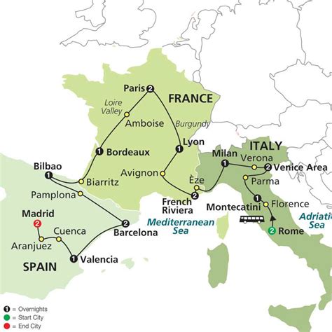 Map Of Italy And France Recana Masana