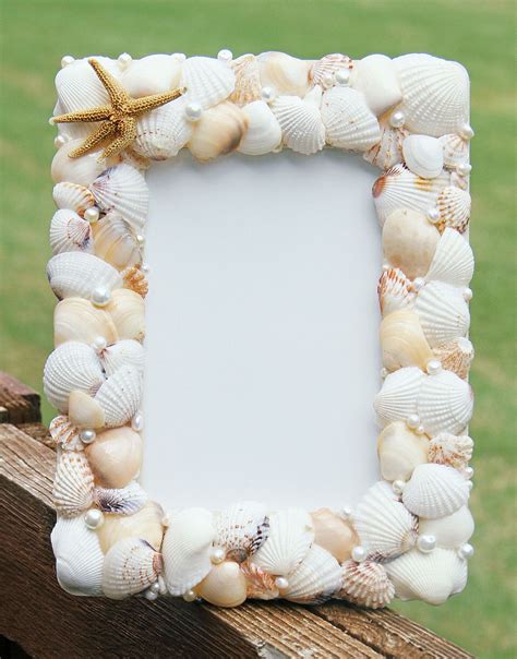 Seashell Frame Seashell Frame Seashell Art Sea Shells