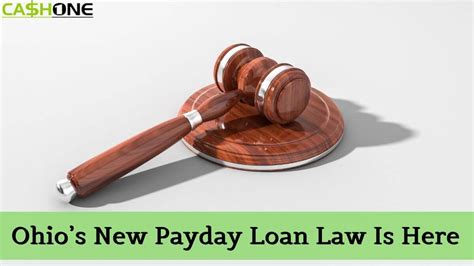Ohios New Payday Loan Law Is Here Cashone