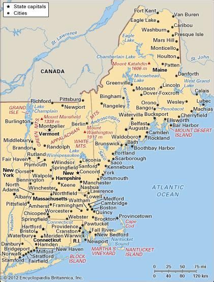 New England Region United States