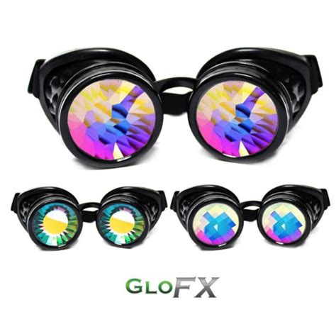 glofx black kaleidoscope goggles outdoor fun shop