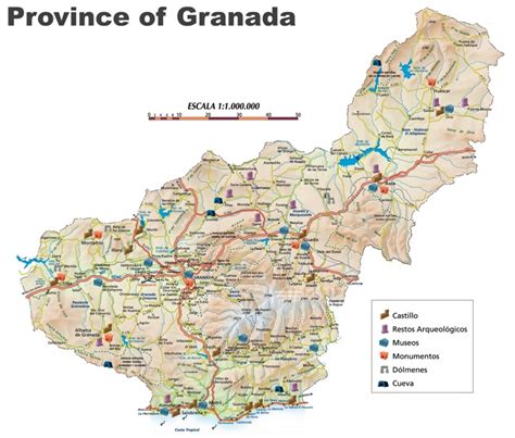 Province Of Granada Map