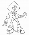 Peridot Steven Universe Coloring Pages Coloring Pages