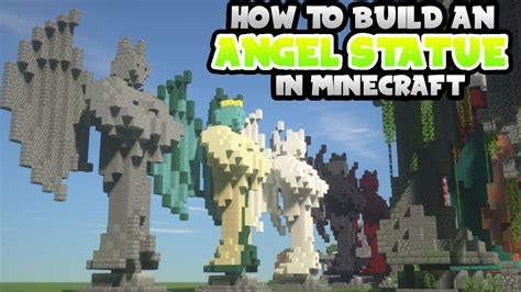 How To Build This Large Statue In Minecraft Youtube