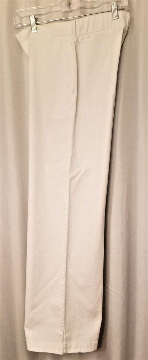 Wendy Williams Collection White Pants Flat Front Elas Gem