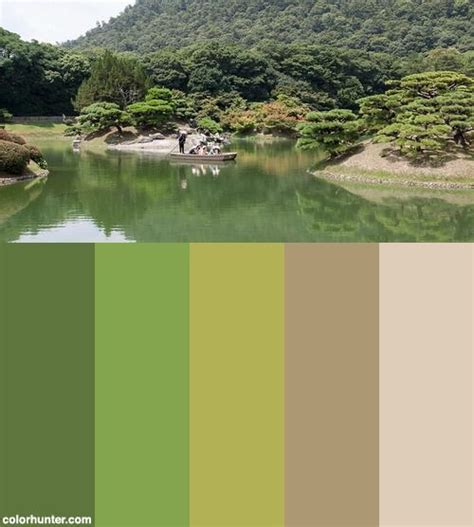 Below is a list of color combinations worn by geisha according to month: Japanese Garden 02 Color Palette | Japanese garden, Color ...