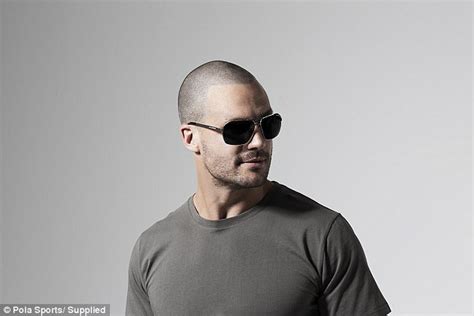 Beau Ryan Promotes Sunglasses For Men Of League Daily Mail Online