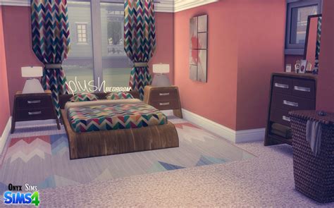 Ts4 Plush Bedroom Set Onyx Sims