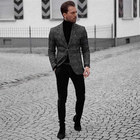 How To Master The Turtleneck With A Suit Look Suits Expert Vlrengbr