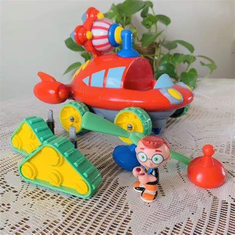 Disney Little Einsteins Pat Pat Transform And Go Rocket Toy Vehicle W