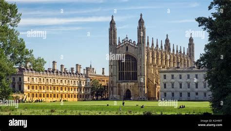 Backs Kings College Chapel Cambridge Hi Res Stock Photography And