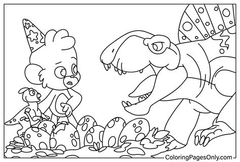 Club Baboo Color Page Free Printable Coloring Pages