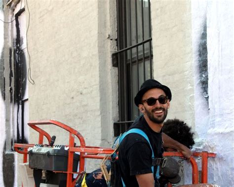 Has evolved into one of the most respected actors in hollywood. "JR street art in Chelsea, NYC"