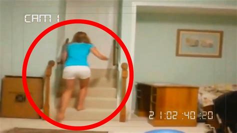 10 WEIRD THINGS CAUGHT ON SECURITY CAMERAS CCTV YouTube