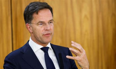 dutch prime minister rutte to update king on government collapse
