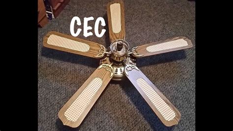 Ceiling fans vent either into the attic or outside through the roof. 42" CEC Newport GE-Vent Ceiling Fan - YouTube