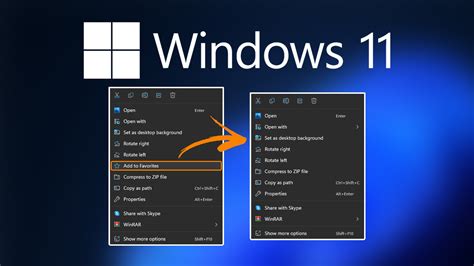 How To Remove Add To Favorites From The Context Menu On Windows 11