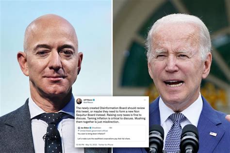 Jeff Bezos Asks Disinformation Board To Fact Check Biden Tweet R