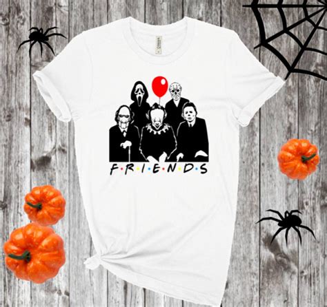 9 Friends Halloween Shirt Svg Free Download Svg Cut Files Download