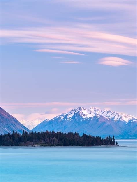 1668x2224 Cloudy Mountains In Lake Tekapo New Zealand 1668x2224