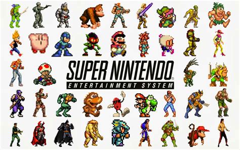 A4 Poster Snes Retro Gaming Characters Picture Print Game Art Zelda