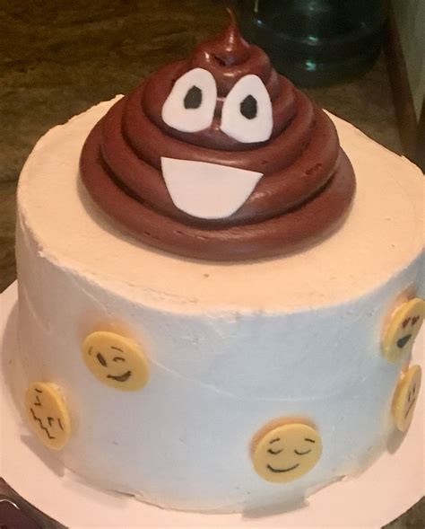 Poo Emoji Cake Emoji Birthday Cake Emoji Cake Poo Emoji Cake Images