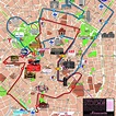 Iconografica, Walking map | Milan map, Milan tourist attractions, Milan ...