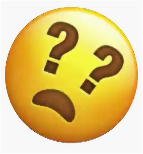 Question Mark Emoji Png Question Mark With Eyes Transparent Png