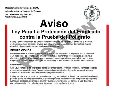 Contra Costa California Employee Polygraph Protection Act Eppa Poster