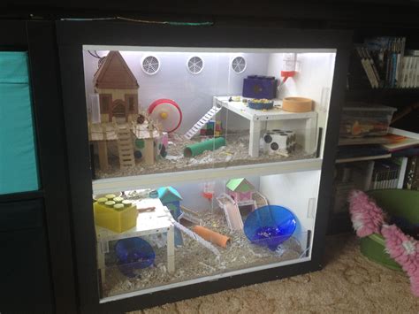 Diy Hamster Cage Made From Ikea Unit Check Out How Easy It Is To Make