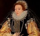 Isabel I de Inglaterra en un retrato atribuido a George Gower c. 1590 ...